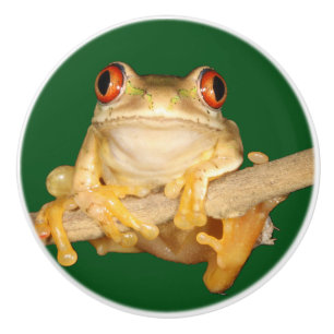 Tree Frog Keramikknauf