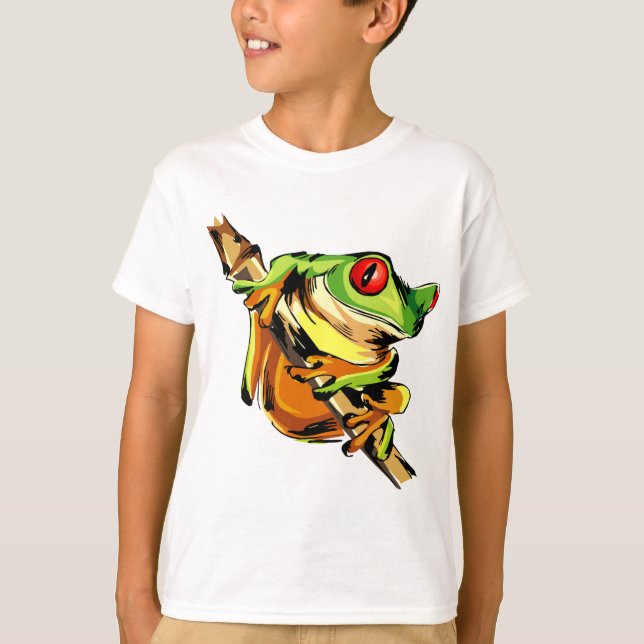 Tree Frog T - Shirt (Vorderseite)