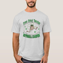 Tree Frog Tossin' National Champion T - Shirt