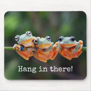 Tree Frogs Trio - Hang da drin Mousepad