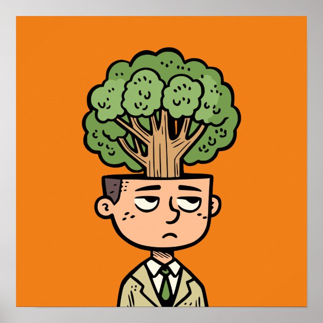 Tree Head Poster (Vorne)