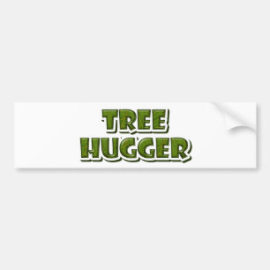 Tree Hugger Autoaufkleber