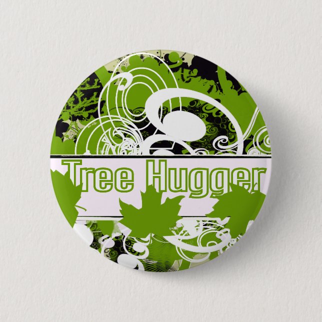 Tree Hugger Button (Vorderseite)