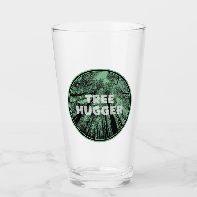 Tree Hugger Green Glas (Vorderseite)