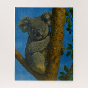 Tree Hugger - Koala in der Kanopie Puzzle
