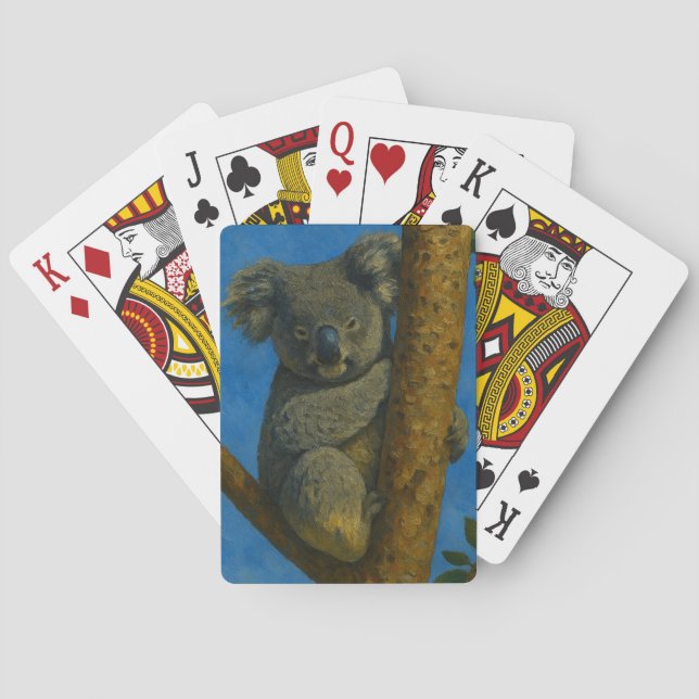 Tree Hugger - Koala in der Kanopie Spielkarten (Rückseite)