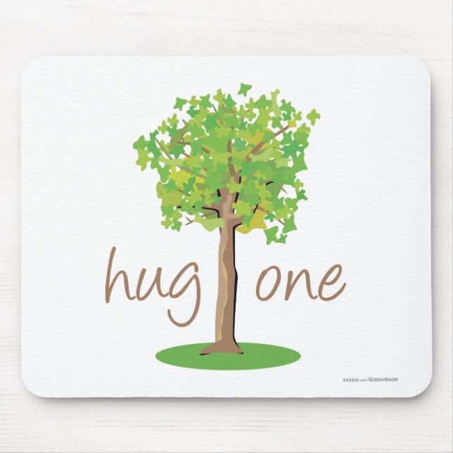 Tree Hugger Mousepad (Vorne)