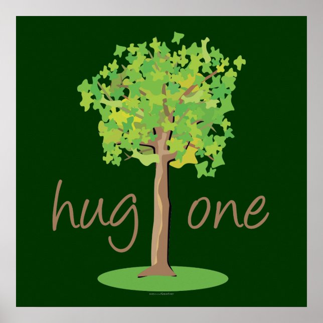 Tree Hugger Poster (Vorne)