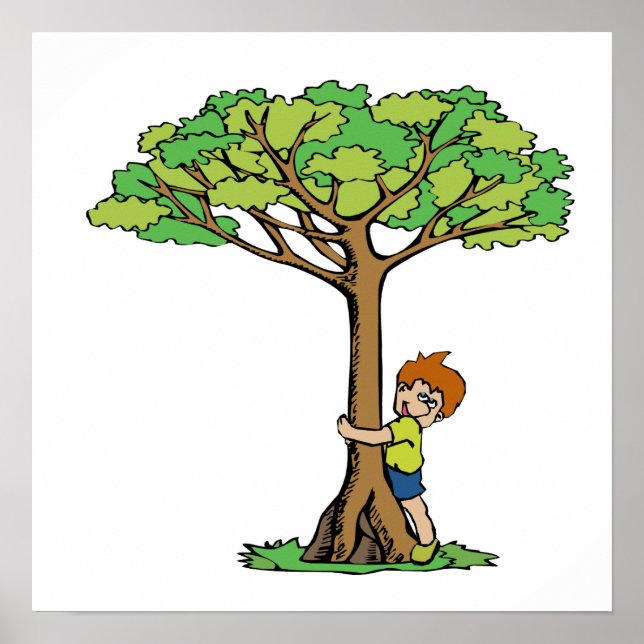Tree Hugger Poster (Vorne)