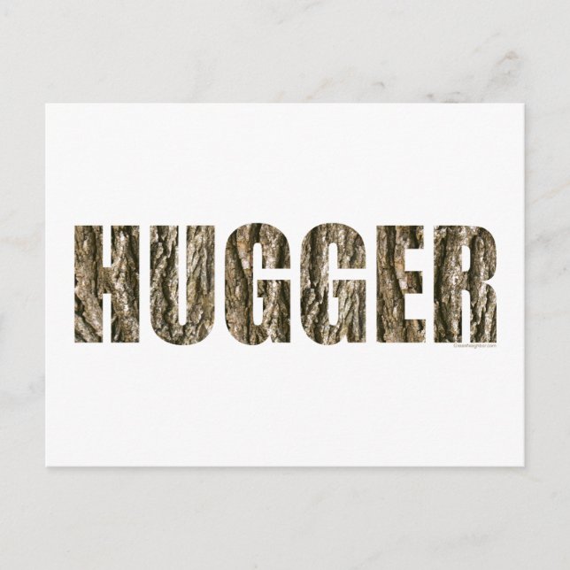 Tree Hugger Postkarte (Vorderseite)