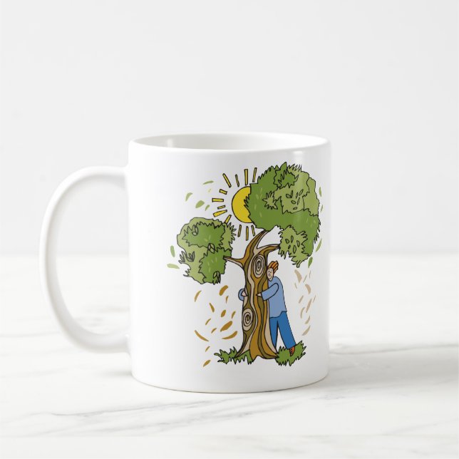 Tree Hugger Tasse (Links)