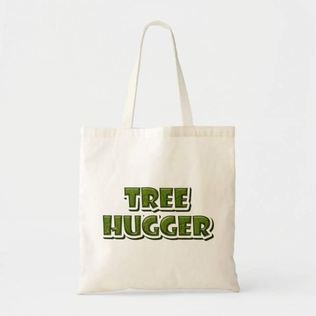 Tree Hugger Tragetasche (Vorne)