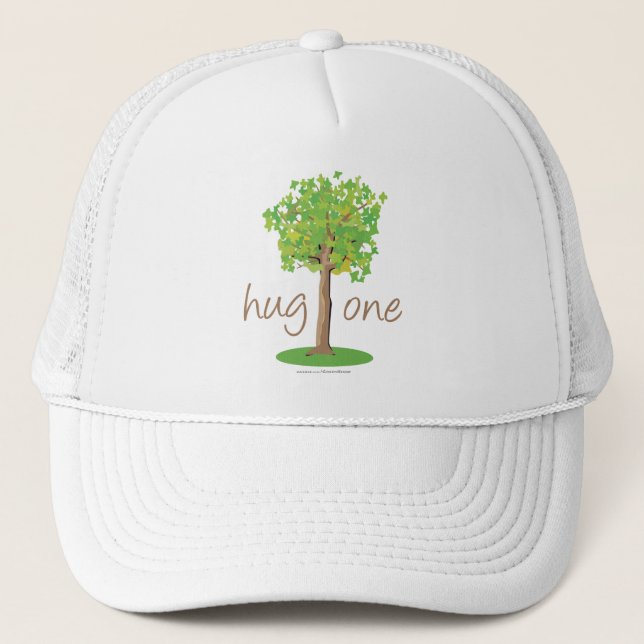 Tree Hugger Truckerkappe (Vorderseite)
