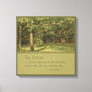 Tree Hugger's CC0394 Shishkin Leinwanddruck