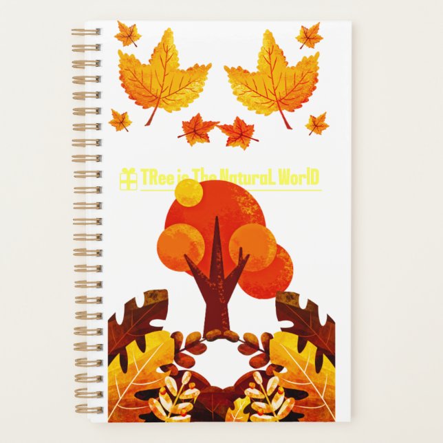 Tree Is The Natural World Planer (Vorderseite)