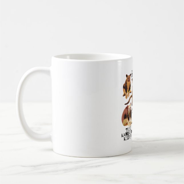 Tree Kangaroo Keeper Kaffeetasse (Links)