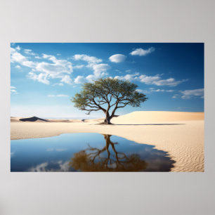 Tree Life Verzauberung Stille Natur Poster