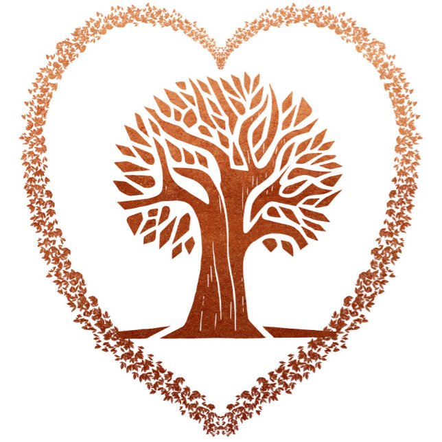 Tree Love Kindness Encouragement Greeting Card Karte (Von Creator hochgeladen)