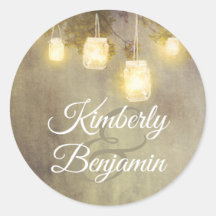 Tree Mason Jar Lights Rustikale Hochzeit