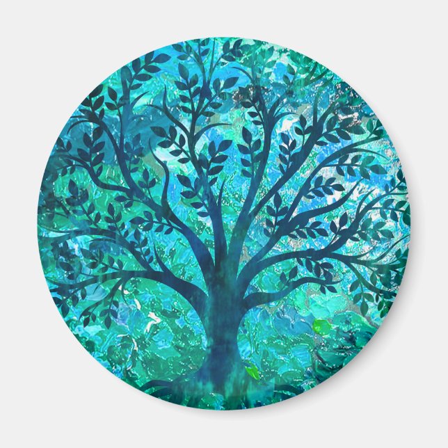 Tree Medallion Magnet (Vorne)