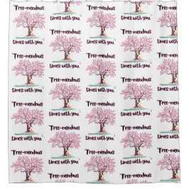 TREE MENDUS QUOTE DUSCHVORHANG