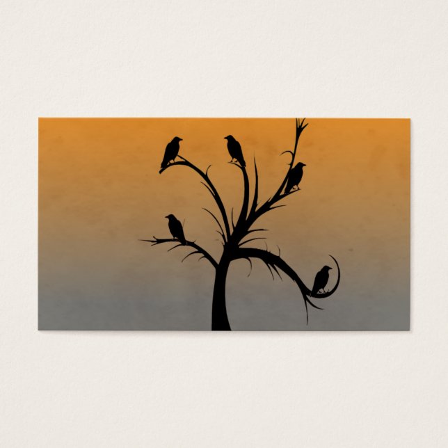 Tree mit Krähen (Vorderseite)