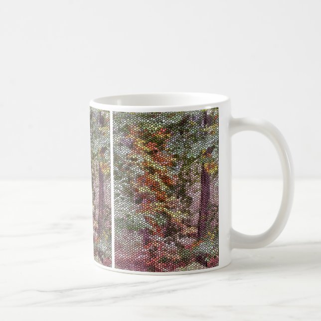 TREE MOSAIC KAFFEETASSE (Rechts)