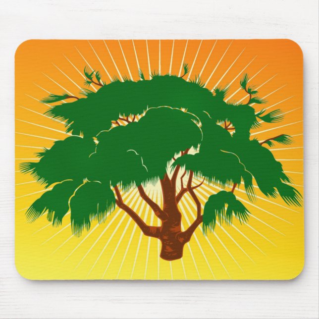Tree Mouse Pad Mousepad (Vorne)