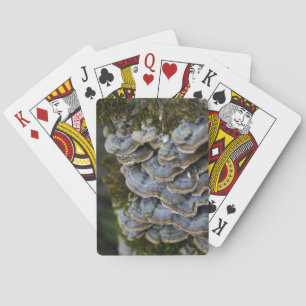 Tree Mushrooms Foto Playing Cards Spielkarten