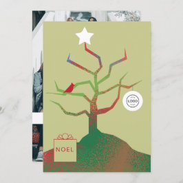 Tree of Art Corporate Weihnachtskarte Karte