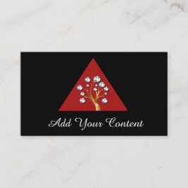 Tree of Diamonds Business Card Logo Visitenkarte