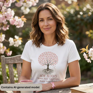 Tree of Hope Breast Cancer Awareness T-Shirt