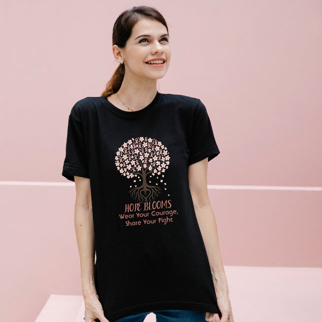 Tree of Hope Breast Cancer Awareness Tri-Blend Shirt (Von Creator hochgeladen)