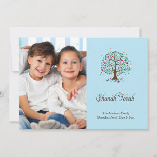 Tree of Hope Rosh Hashanah Foto Card Feiertagskarte