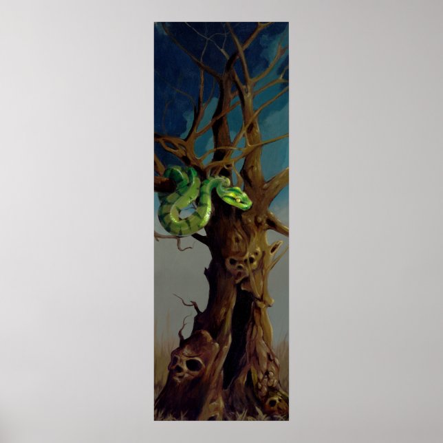 Tree of Knowledge ART PRINT - Diptych Verlassen Si Poster (Vorne)