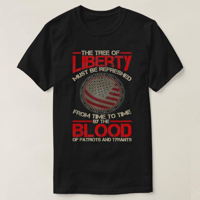 Tree of Liberty Blood of Tyrants Tank Top (Design vorne)