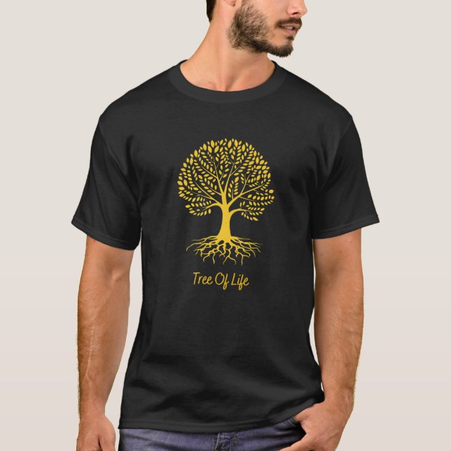 Tree Of Life  A Symbol Of Rebirth In Life T-Shirt (Vorderseite)
