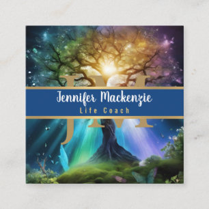Tree of Life Business Card Quadratische Visitenkarte