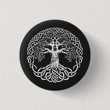Tree of Life Button Abzeichen