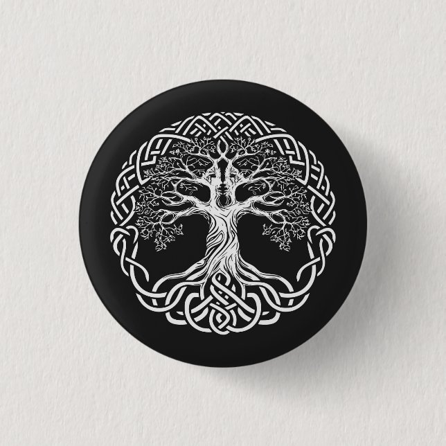 Tree of Life Button Abzeichen (Vorderseite)