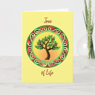 Tree of Life Card Karte
