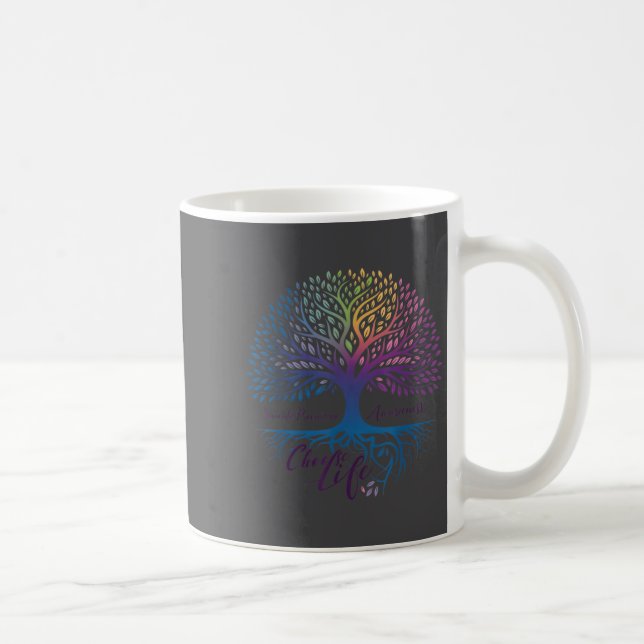 Tree Of Life Choose Life Suicide Prevention Awaren Kaffeetasse (Rechts)