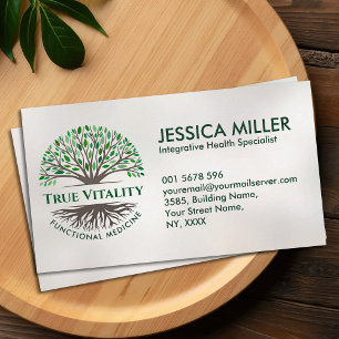 Tree of Life - Functional Medicine Business Card Visitenkarte