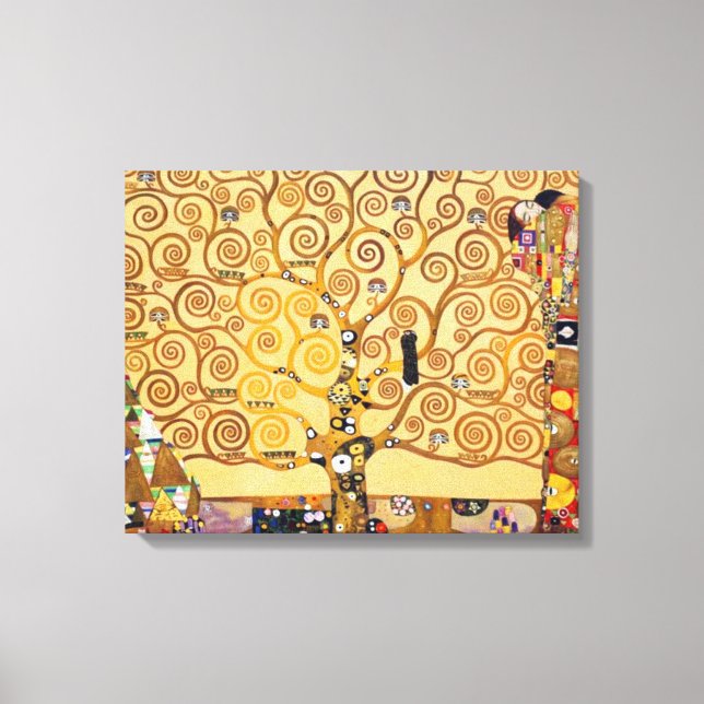 Tree Of Life Gustav Klimt Leinwanddruck (Vorderseite)