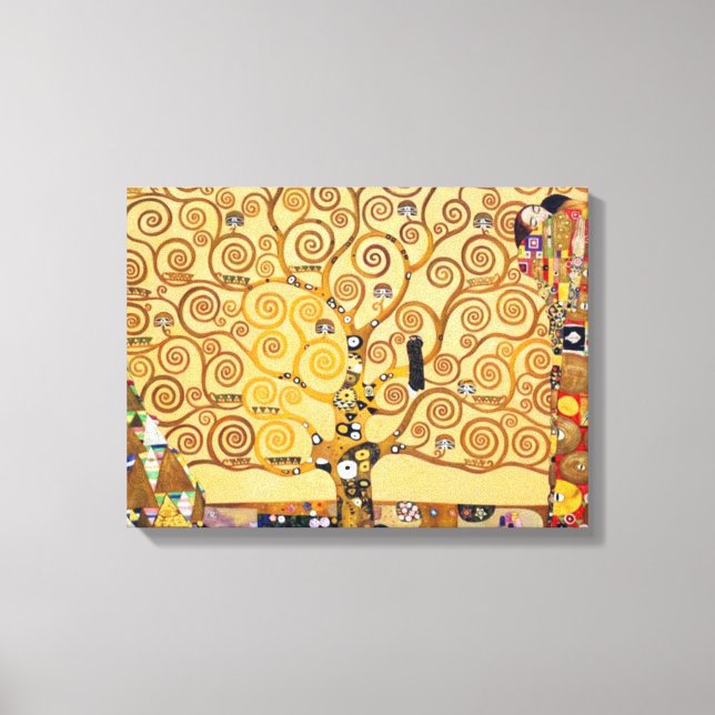 Tree Of Life Gustav Klimt Leinwanddruck (Vorderseite)