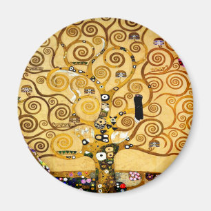 Tree of Life Gustav Klimt Nouveau Magnet