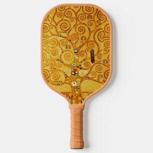 Tree of Life Gustav Klimt Nouveau Pickleball Schläger