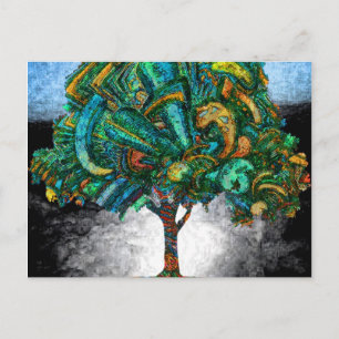 Tree of Life Invent Postkarte