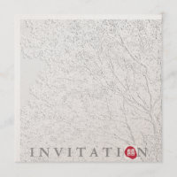 Tree of Life/Oriental Double Happiness Wedding
