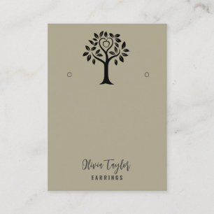 Tree of Life Spiritual Tree Bio Grafikkarte Visitenkarte